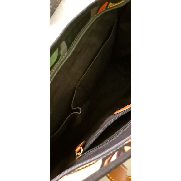 Fossil "Key-Per" Coated Cotton Canvas Shopper - Picture 6 of 9